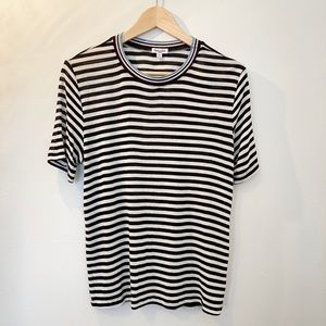 Splendid Taffy Striped Short Sleeve Top S